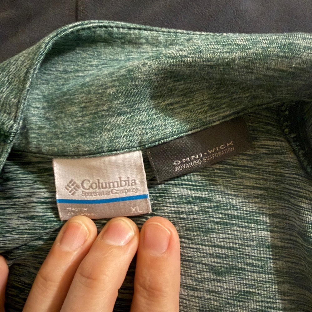 Columbia Omni-Wick Quarter-Zip Pullover - Picture 5 of 5
